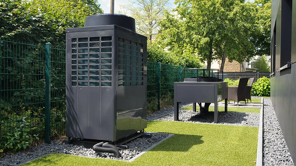 VRF Außengerät, grau foliert